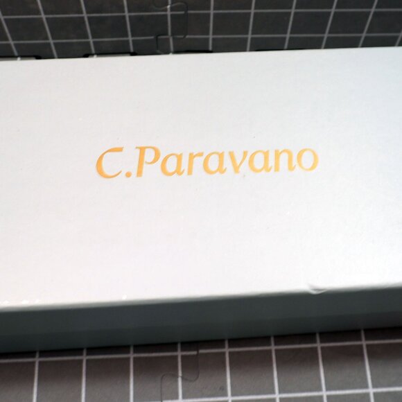 C Paravano Brown Leather Pointed Toe Slip On Classic Flats Shoes Size 5.5 - Picture 2 of 10